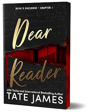Dear Reader by Tate James *Sprayed Edges*